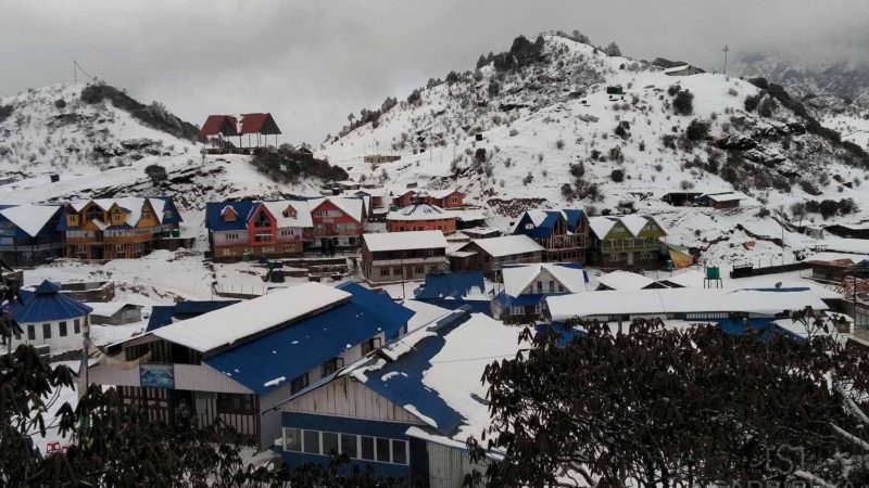 हिउँले चम्किएको कालिन्चोक यात्रा