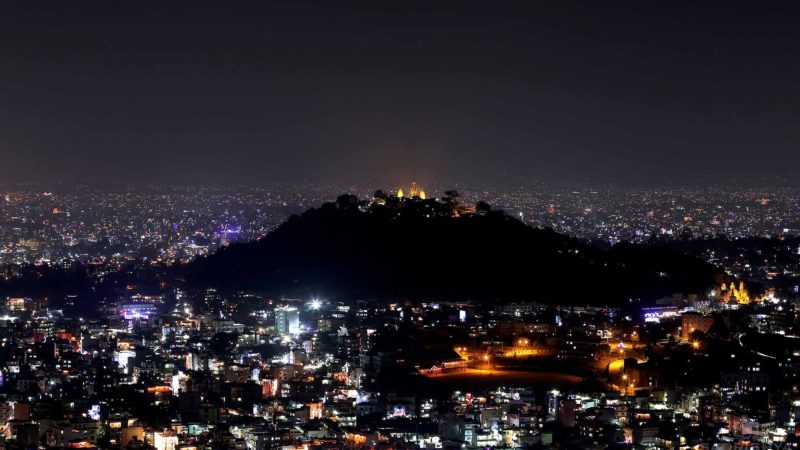 लक्ष्मीपुजामा झिलमिलाएको काठमाडौँ