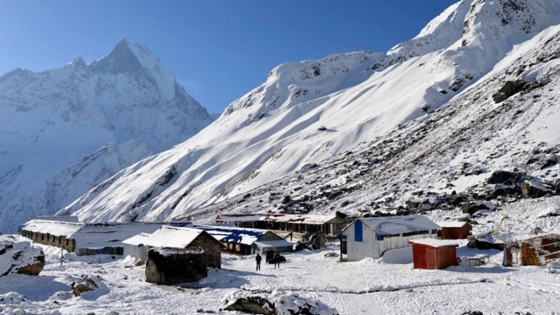 यात्रा अन्नपूर्ण बेसक्याम्पको