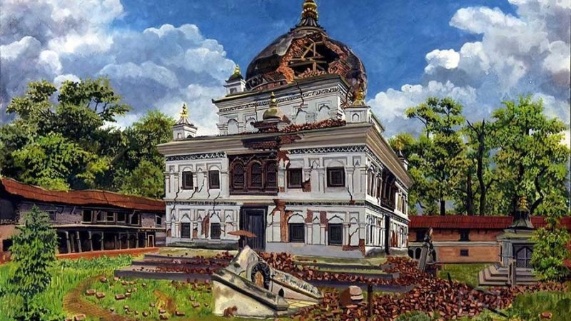 भौकाजीका चित्रमा महाभूकम्प