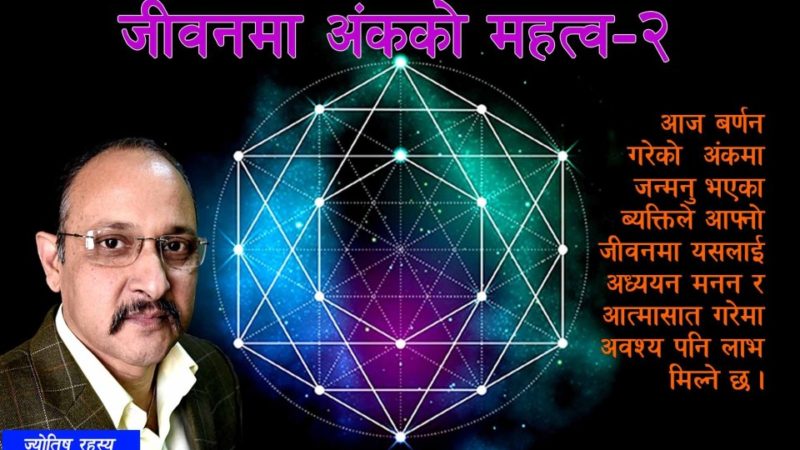 जीवनमा अंकको महत्व-२