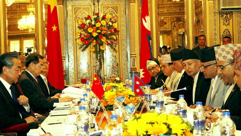 नेपाल र चीनका परराष्ट्रमन्त्रीको नेतृत्वमा द्विपक्षीय वार्ता