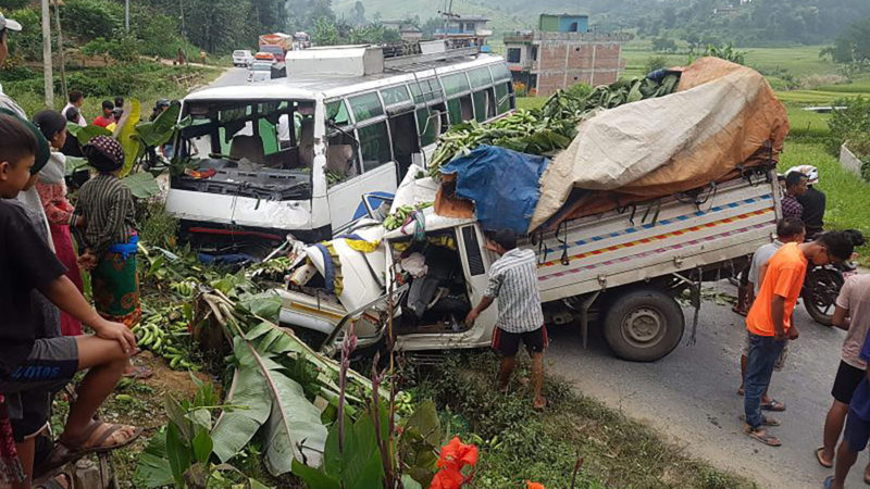 दुर्घटनामा एकको मृत्यु