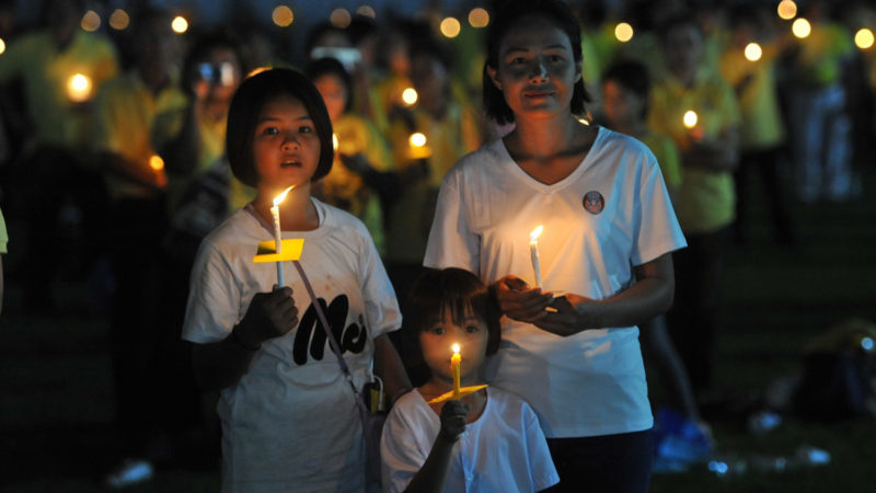 BANGKOK LATE KING COMMEMORATION