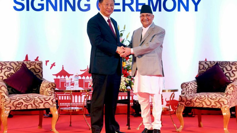 नेपाल–चीनबीच बीस समझदारीपत्रमा हस्ताक्षर