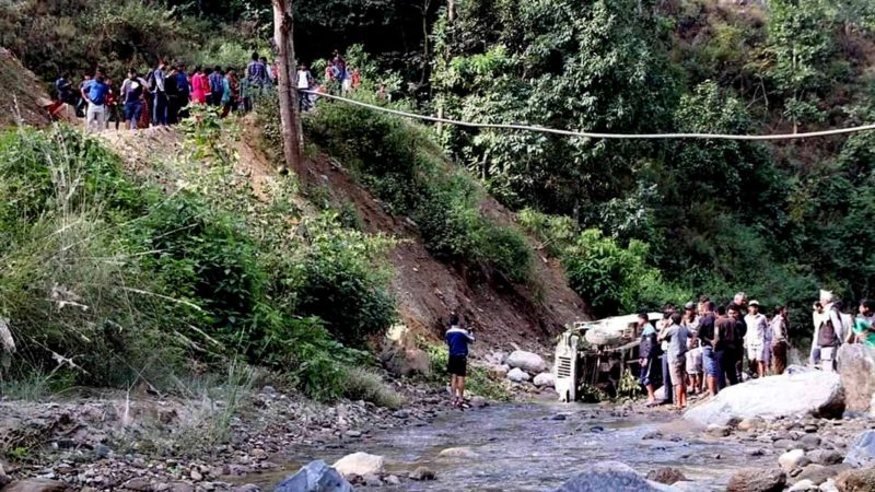 जिप दुर्घटना हुँदा २३ घाइते