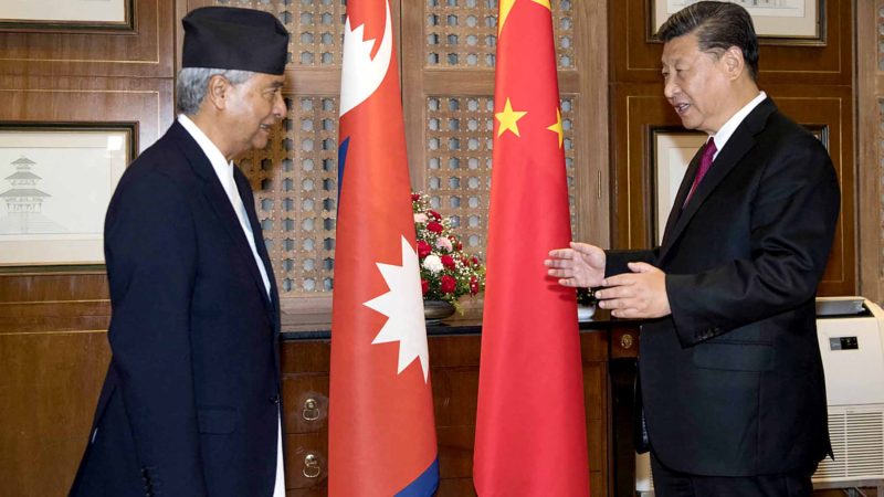 भ्रमणबाट चीनसँगको द्विपक्षीय आपसी सम्बन्ध थप सबल : सभापति देउवा