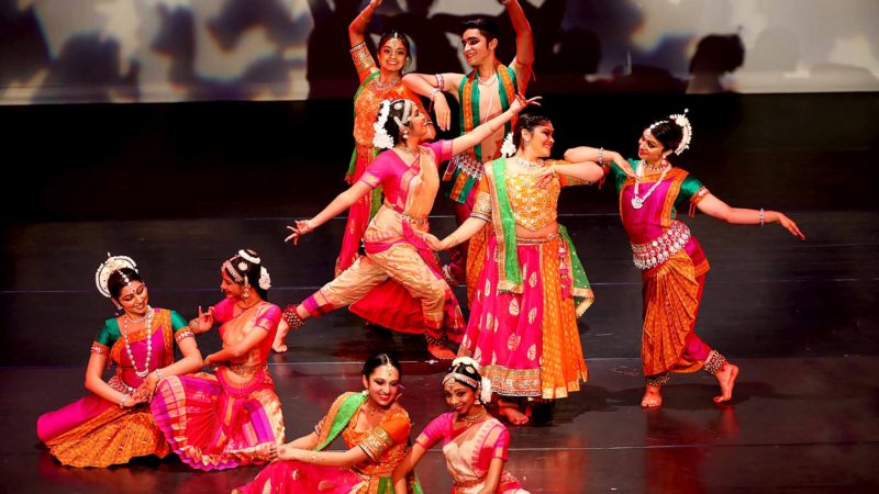  SAN FRANCISCO-- Artists perform on stage during the 2nd International Performing Arts Festival held in San Jose, California, the United States, Oct. 12, 2019.Xinhua/RSS