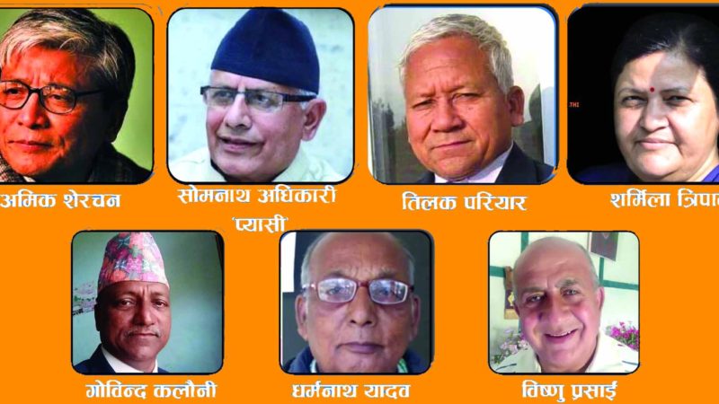राष्ट्रपतिद्वारा प्रदेश प्रमुख नियुक्त
