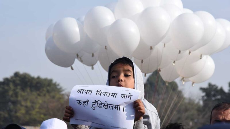 अकुपाई टुँडिखेल अभियान (फोटो फिचर )