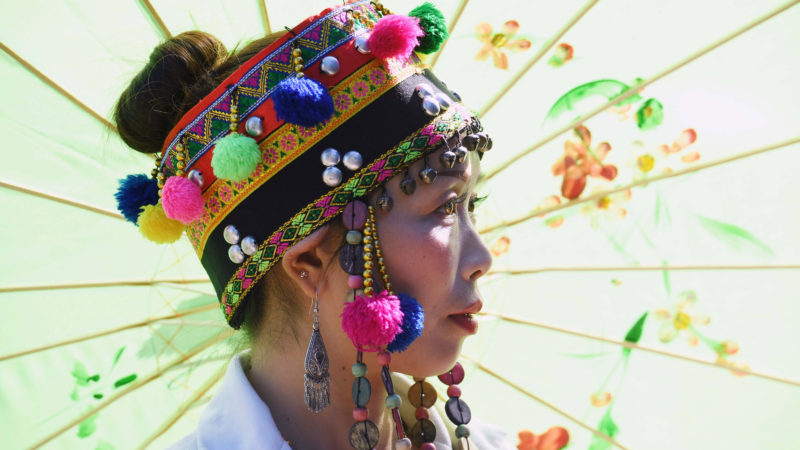 A woman of the Yao ethnic group is seen at the folk Panwang Festival in Mengban Town of Mengla County, Xishuangbanna Dai Autonomous Prefecture in southwest China's Yunnan Province, Nov. 17, 2019. Photo/RSS