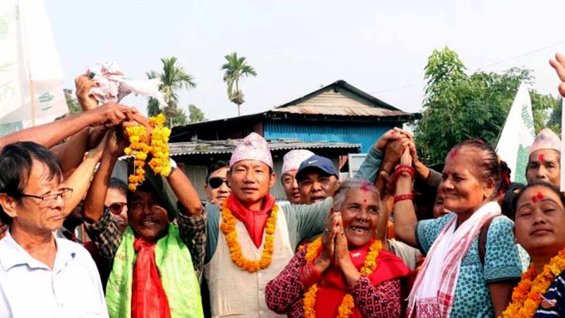 तीन दशकपछि धरानमा कांग्रेसको जित