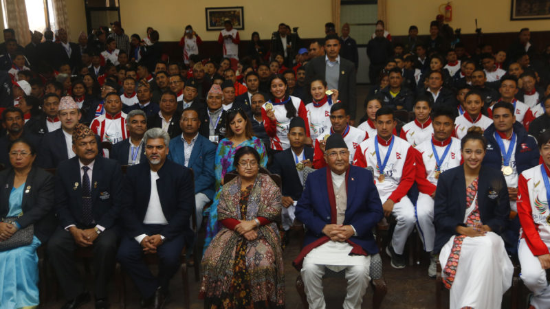 सागमा पदक विजेतालाई पुरस्कारको घोषणा, गौरिकाले पाउने भइन ६५ लाख