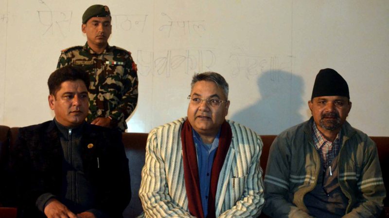 सत्तारुढ दलबाटै सभामुख : सञ्चारमन्त्री बाँस्कोटा