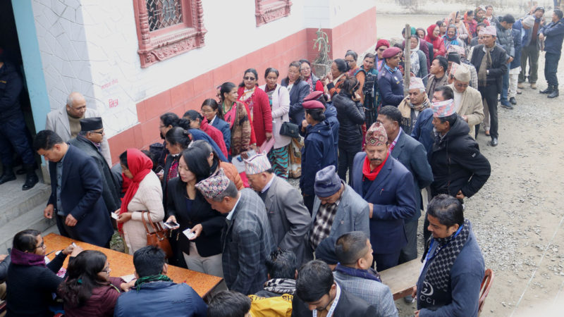 राष्ट्रियसभा सदस्य निर्वाचनमा ९९.१९ प्रतिशत मतदान