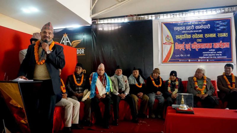 ‘समुदायसँग सहकार्य गरेमात्रै अपराध नियन्त्रणमा प्रहरी सफल’