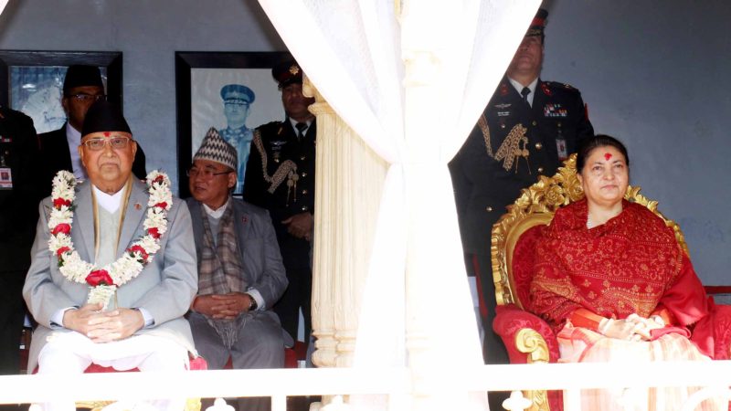 राष्ट्रपति भण्डारीद्वारा वसन्त श्रवण