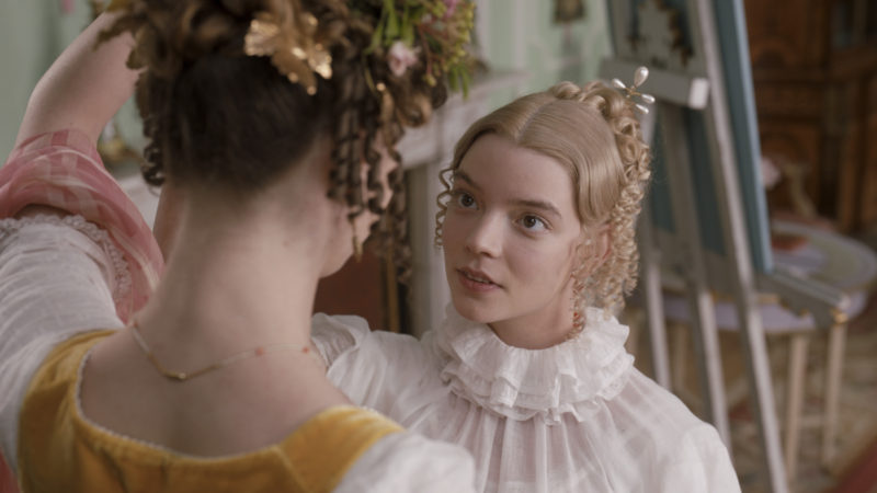 This undated image provided by Focus Features shows Anya Taylor-Joy as Emma Woodhouse in director Autumn de Wilde's film "Emma." Photo/RSS