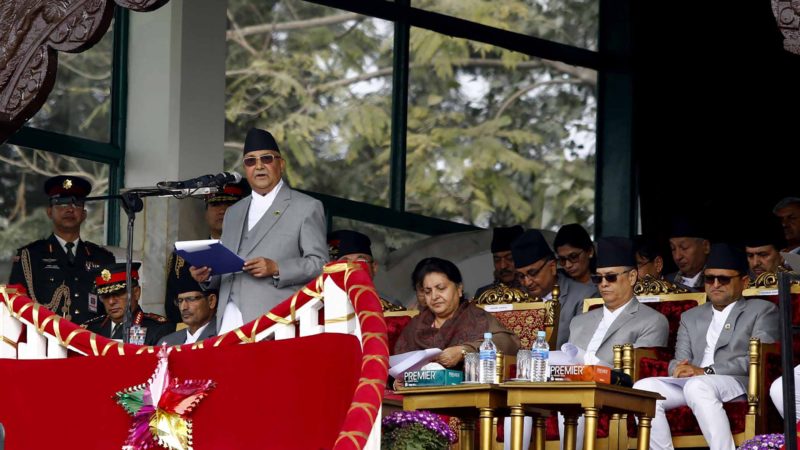समृद्धिको यात्रामा अवरोध गर्नेलाई परास्त गरेर अघि बढ्छौँ : प्रधानमन्त्री