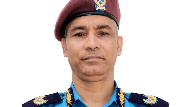 नवनियुक्त प्रहरी महानिरीक्षकलाई दज्र्यानी चिह्न प्रदान