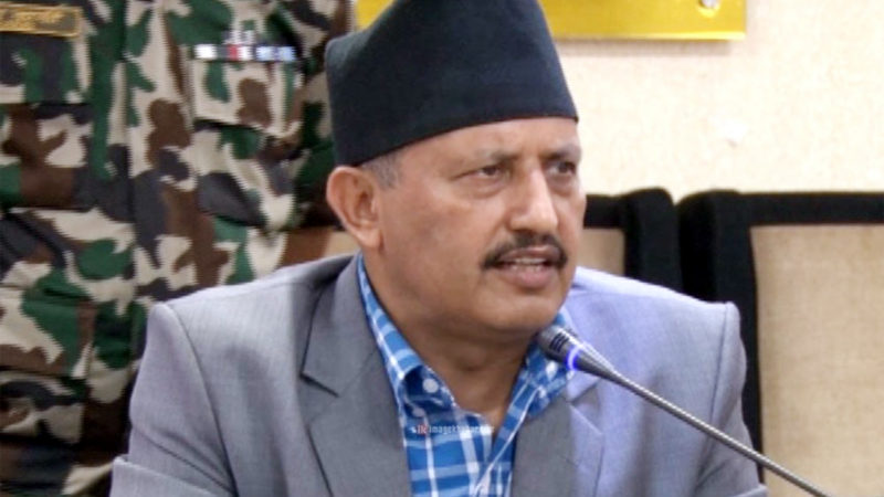 जागिर खाने थलो मात्रै बन्यो सिटीइभिटी : मन्त्री पोखरेल