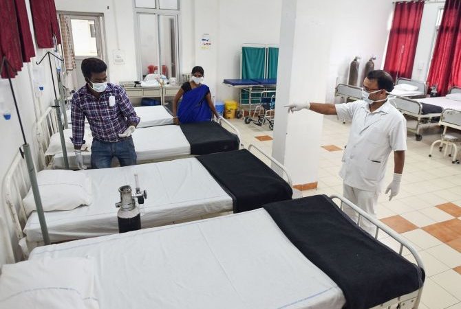 बन्दीपुर अस्पतालमा आइसोलेसन कक्ष