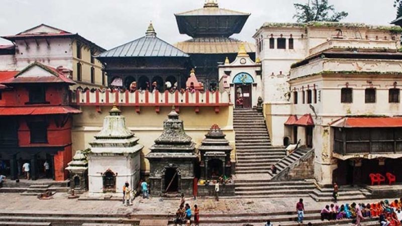 पशुपतिनाथ मूल मन्दिर क्षेत्र सुनसान, बाहिर भक्तजनको चहलपहल