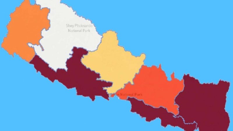 तेस्रो चरणमा कोरोना संक्रमण, कुन प्रदेशमा कति संक्रमित ?