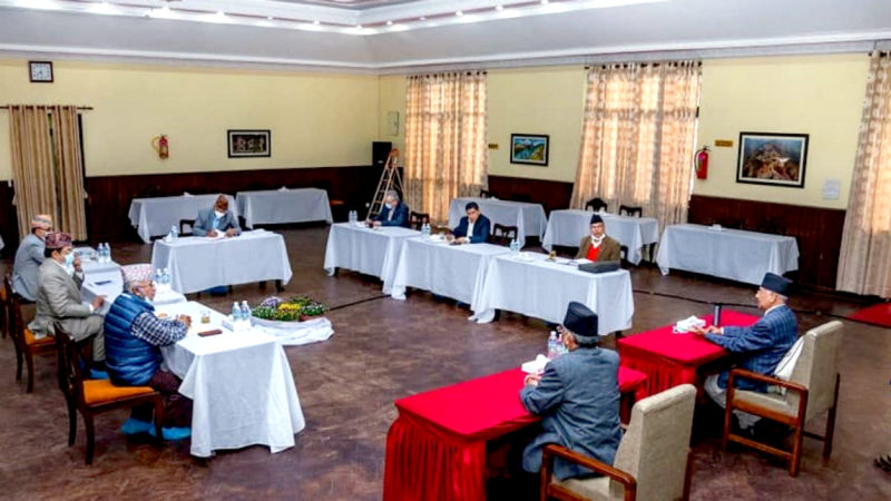 ओली आराम गर्न भन्दै निस्किएपछि सचिवालय बैठक निष्कर्षविहीन, स्थायी कमिटी बैठक पनि अनिश्चित