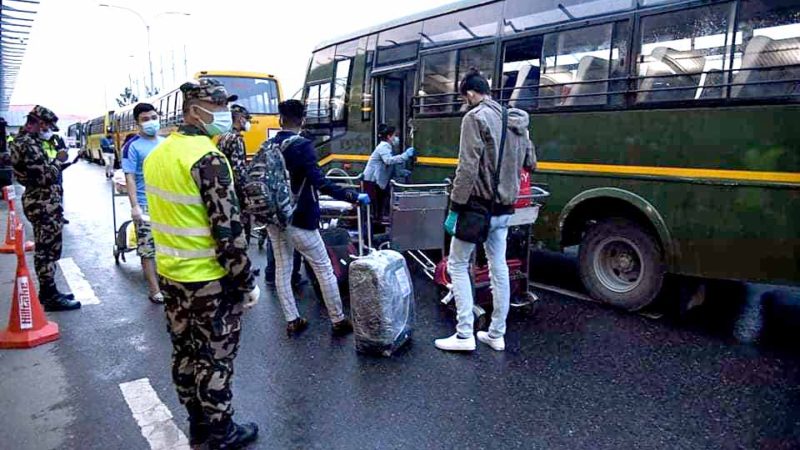 युएईबाट १६८ स्वदेश फिर्ता