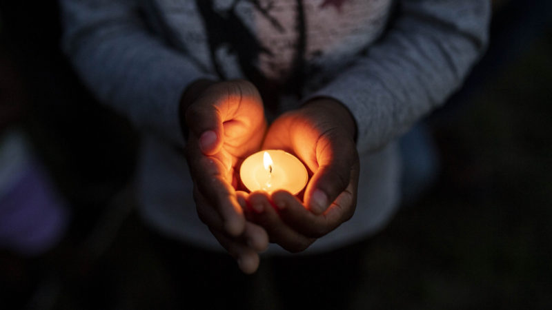 People attend a candle light vigil in memory of George Floyd and others who were killed by police on June 7, 2020 in Minneapolis, Minnesota. Demonstrations in the Twin Cities have been ongoing since Floyd was killed by members of the Minneapolis Police Department on May 25.  Photo/RSS