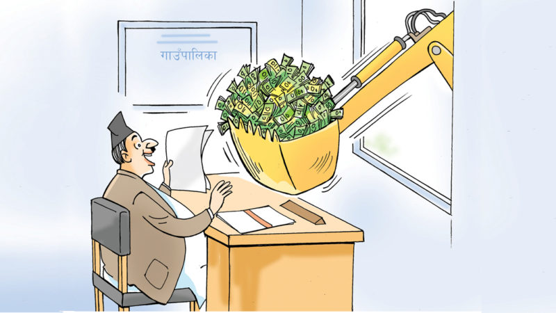 डोजरले सडक खनेर श्रमिकका नाममा बिलः एकवर्षे बालकलाई एक महीना काम लगाएर रु.१७ हजार भुक्तानी !