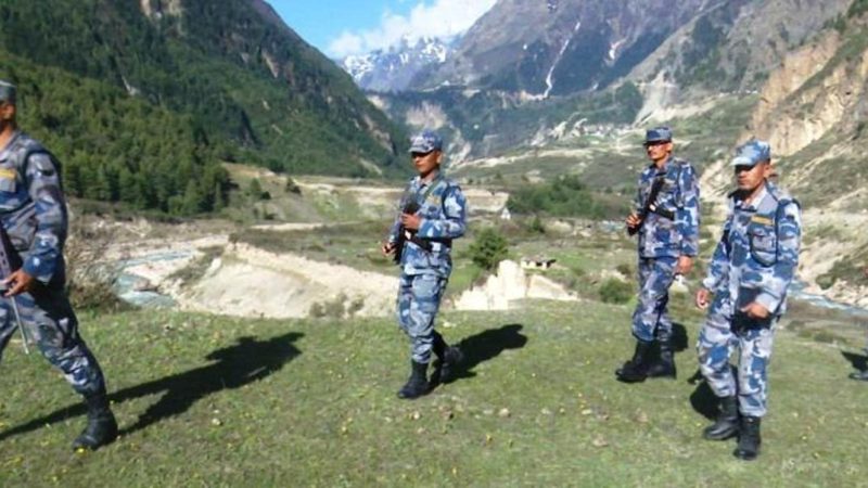 सीमामा सशस्त्र प्रहरीको आवास निर्माण शुरु