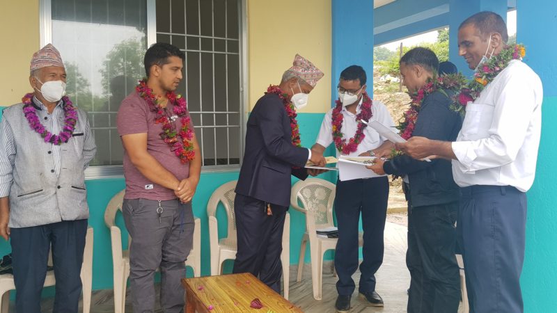 समयअगावै पुनर्निर्माण भए दुई स्वास्थ्य चौकी
