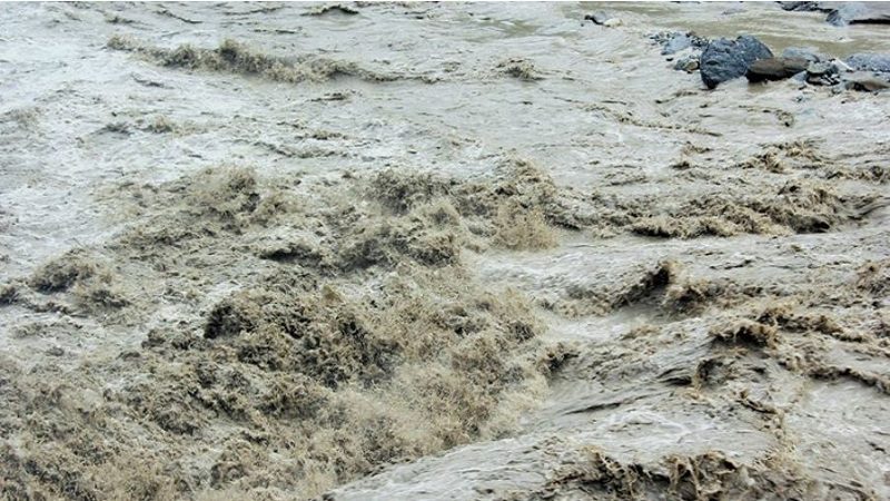 बाढीले मध्यभोटेकोशी हाइड्रोमा क्षति