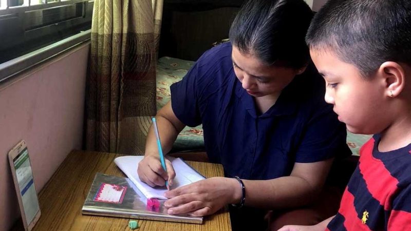 न्यास्रिएका शिक्षक–विद्यार्थीलाई वैकल्पिक सिकाइको सहारा