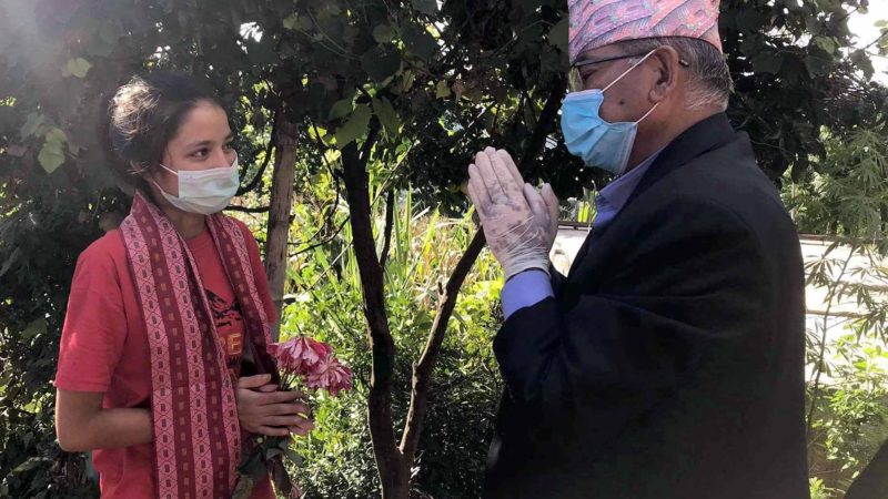सङ्क्रमणमुक्त किशोरीको अभिभाकत्व ग्रहण
