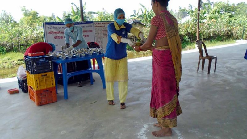 ‘सामुदायिक भान्सा’ अभियान सञ्चालन