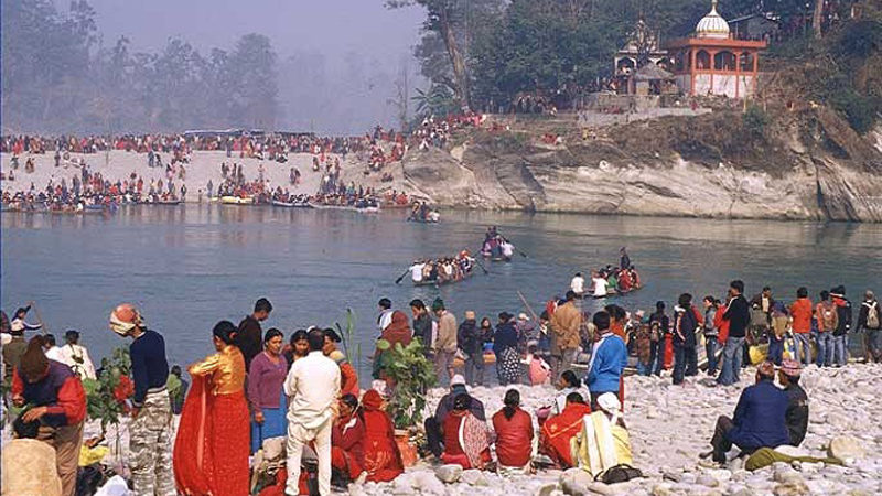 देवघाट क्षेत्रमा कोरोना सङ्क्रमित शव व्यवस्थापन स्थल