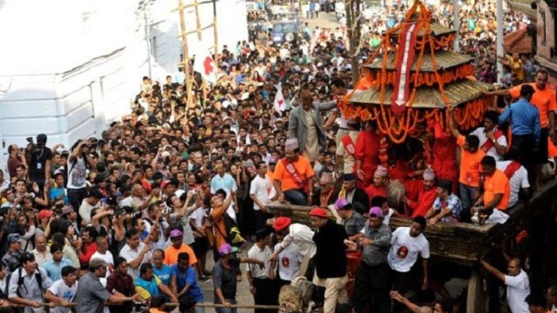 यस वर्ष इन्द्रजात्रामा भीडभाड रोकिने