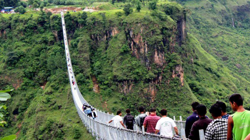 बागलुङलाई झोलुङ्गे पुलबाट अब विश्वले चिन्न सक्छ