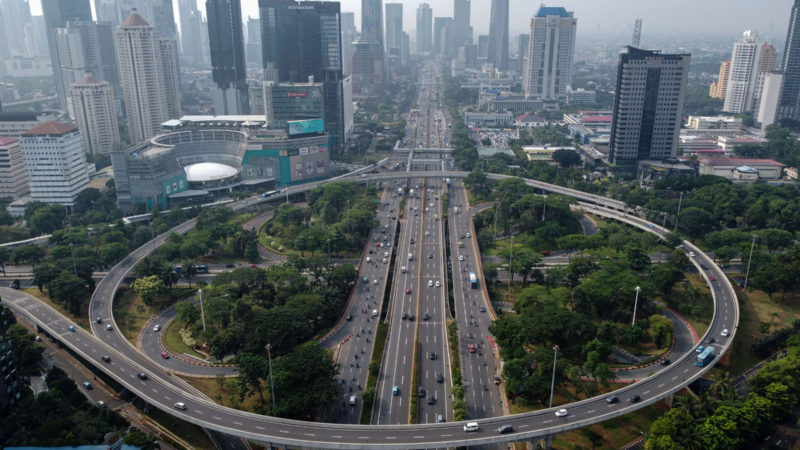 Aerial photo taken on Sept. 14, 2020 shows the city view of Jakarta, Indonesia.   The Indonesian capital of Jakarta tightened restrictions to rein the novel coronavirus pandemic from Monday following the spikes of additional cases. (Xinhua/RSS)