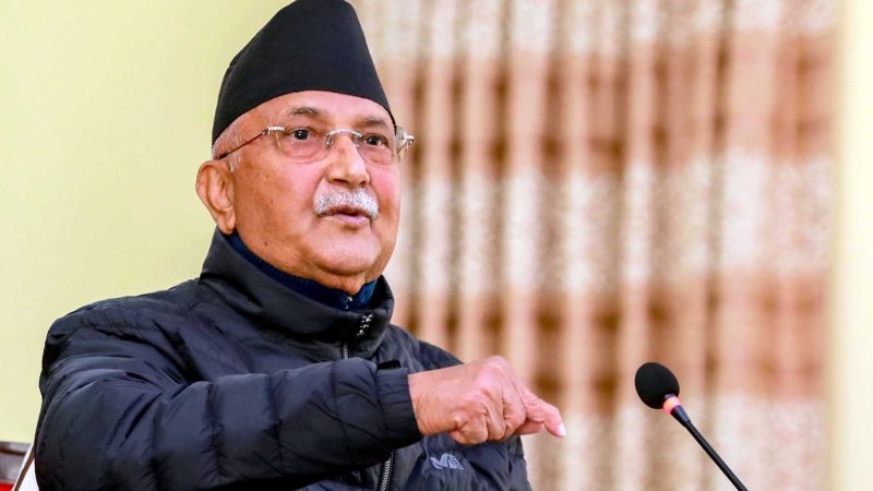 आफ्नै दल भित्रबाट असहयोग, विरोध र घेराबन्दी गरेपछि जनतासामू जानुको विकल्प रहेन : प्रधानमन्त्री ओली