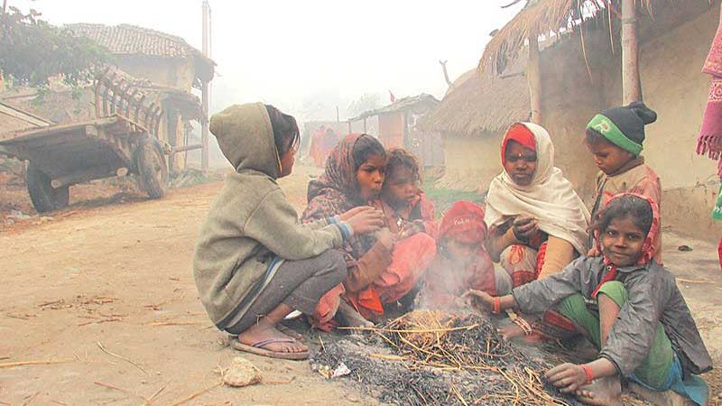 तराईमा शीतलहर : ‘तल गोविन्द उपर नारायण’