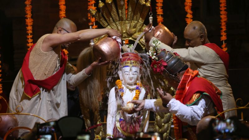 सहकालका देवता सेतो मच्छिन्द्रनाथको दशकर्म पूजा (फोटो फिचर)