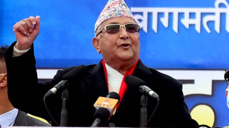 प्रधानमन्त्रीलाई काम गर्न नदिइएपछि संसद् विघटन हुन्छ : प्रम ओली