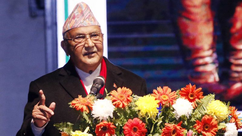 भारतसँग गम्भीर कूटनीतिक प्रयास र छलफलबाट सीमा समस्या समाधान गर्नुपर्छ : प्रधानमन्त्री ओली