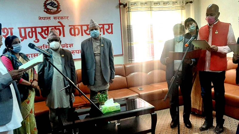 मन्त्री बनेका जसपा नेतालाई राजीनामा गर्न पार्टीको निर्देशन