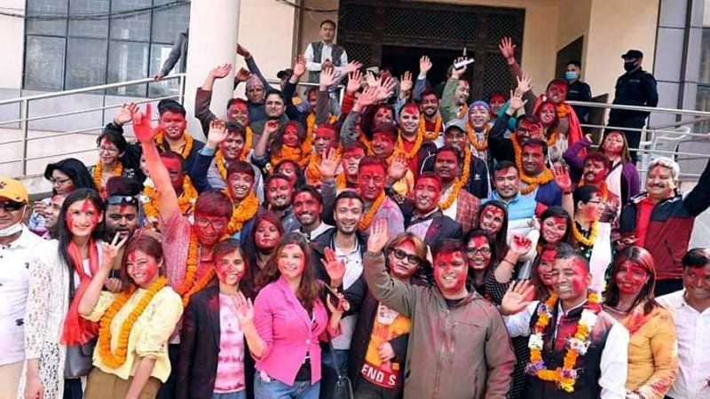 नेपाल पत्रकार महासङ्घमा पोख्रेलको प्यानल विजयी