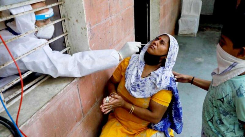 भारतमा फेरि बढ्दै सङ्क्रमित